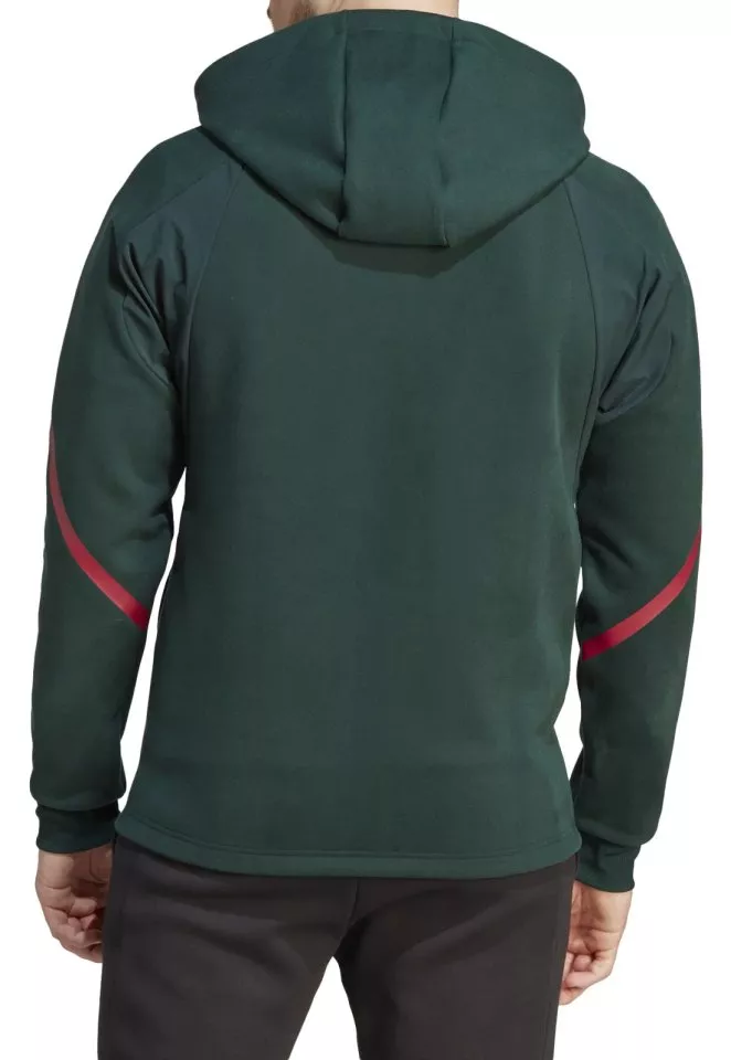 Sweatshirt com capuz adidas MUFC D4GMD FZHD