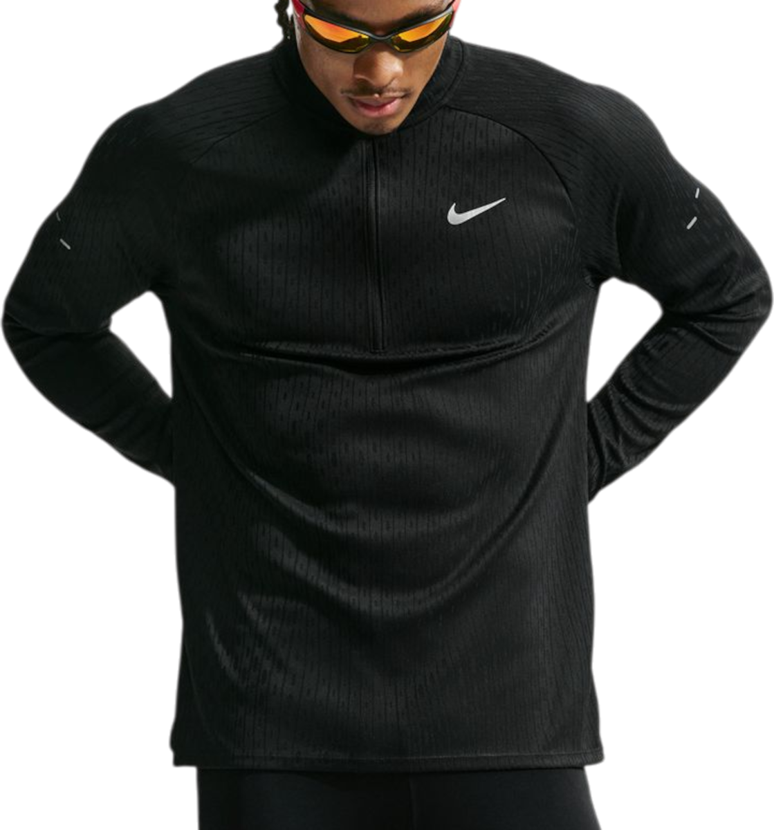 Nike Stride Aero-FIT Sweatshirt, XL, Zwart