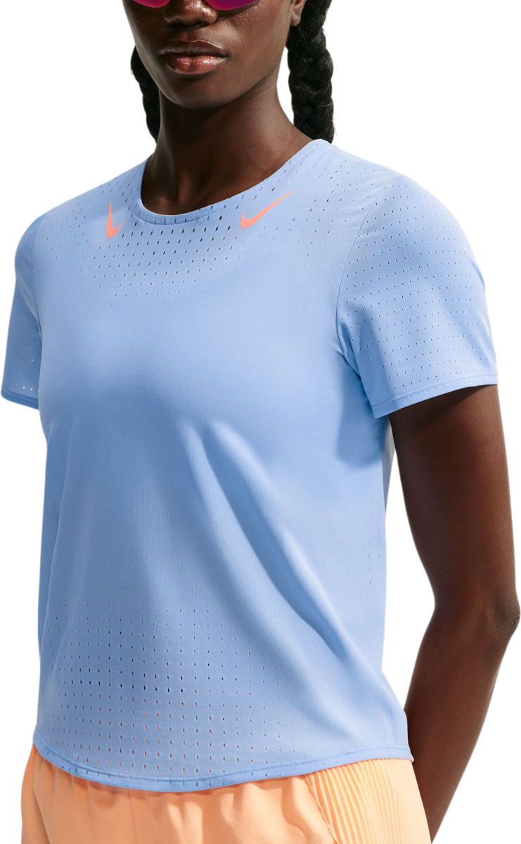 Nike AeroSwift T-shirt, L, Blauw