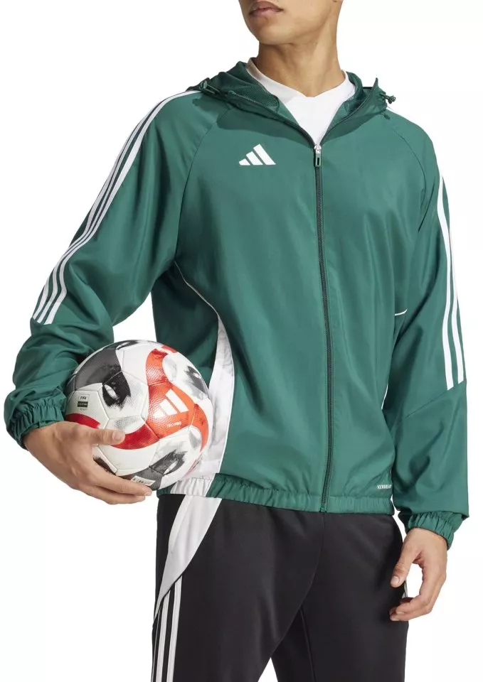 Pánská bunda s kapucí adidas Tiro 24 Windbreaker