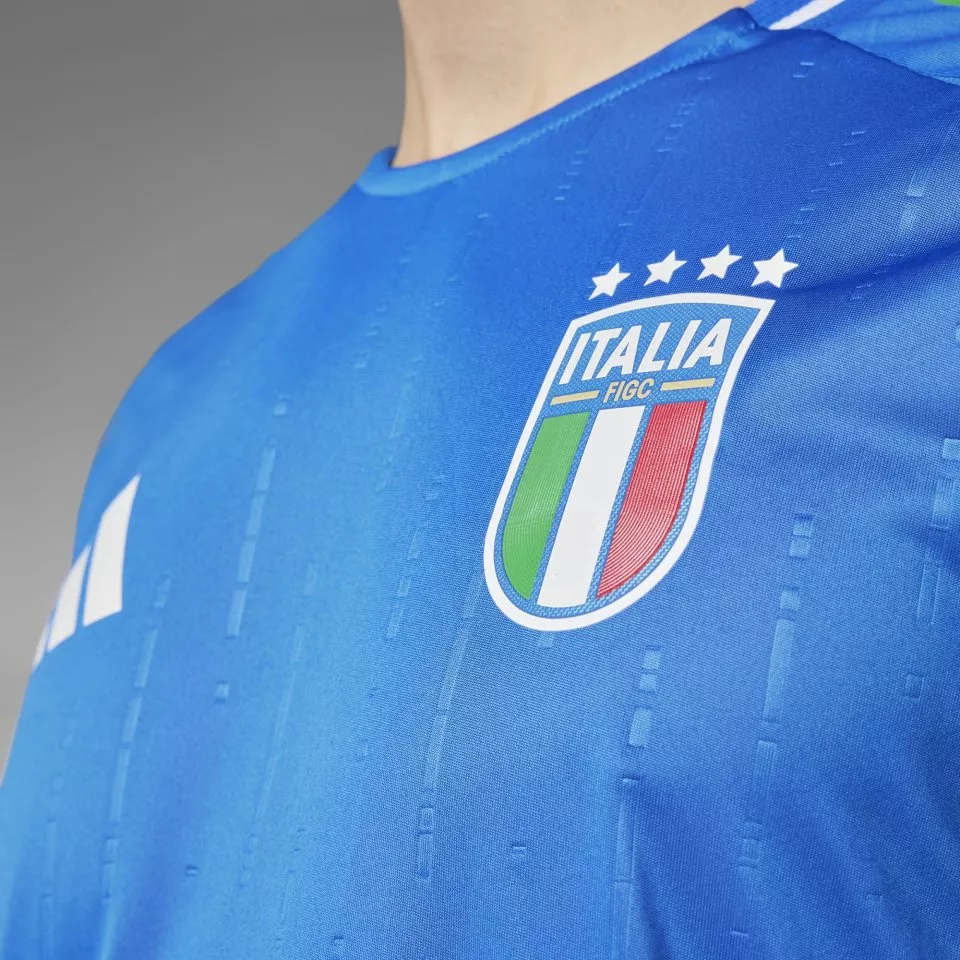 Pánský dres s krátkým rukávem adidas Itálie 2024, zápasový/domácí