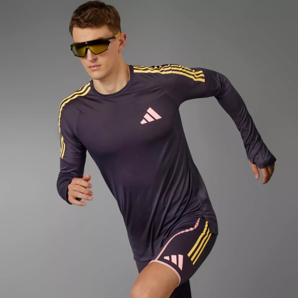 Magliette a maniche lunghe adidas Adizero