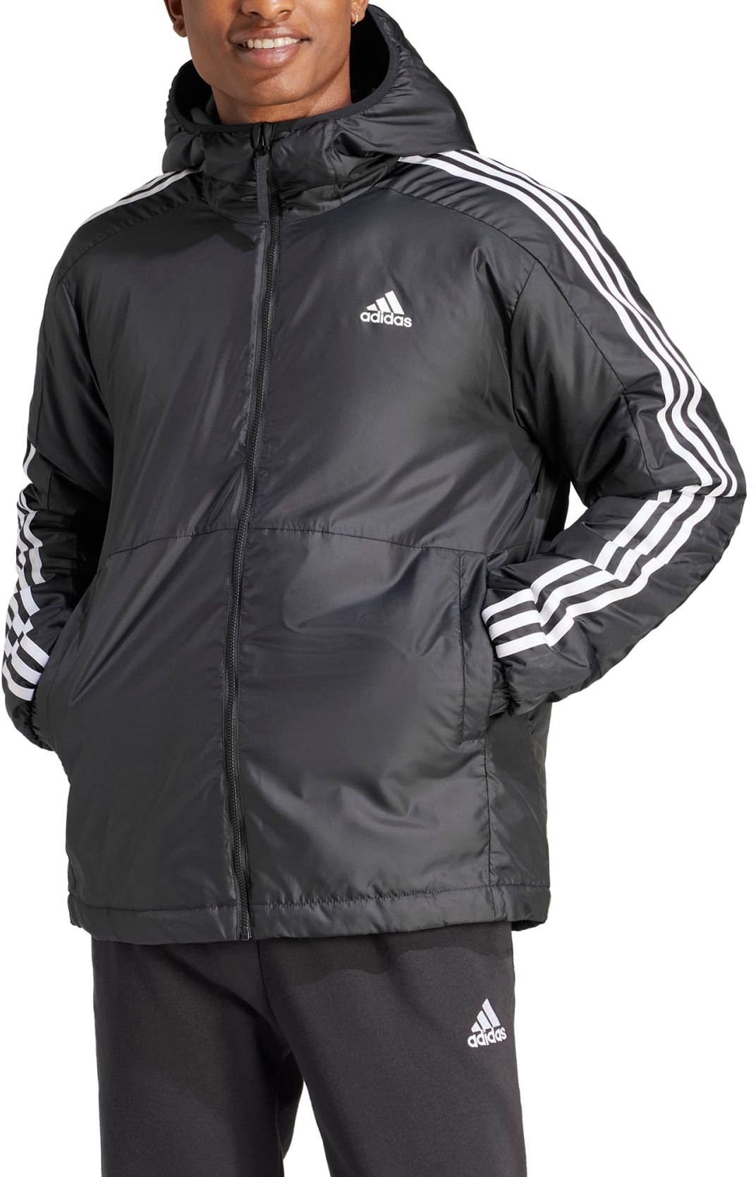 Hooded jacket adidas Sportswear ESS 3S INS HO J - 11teamsports.ie