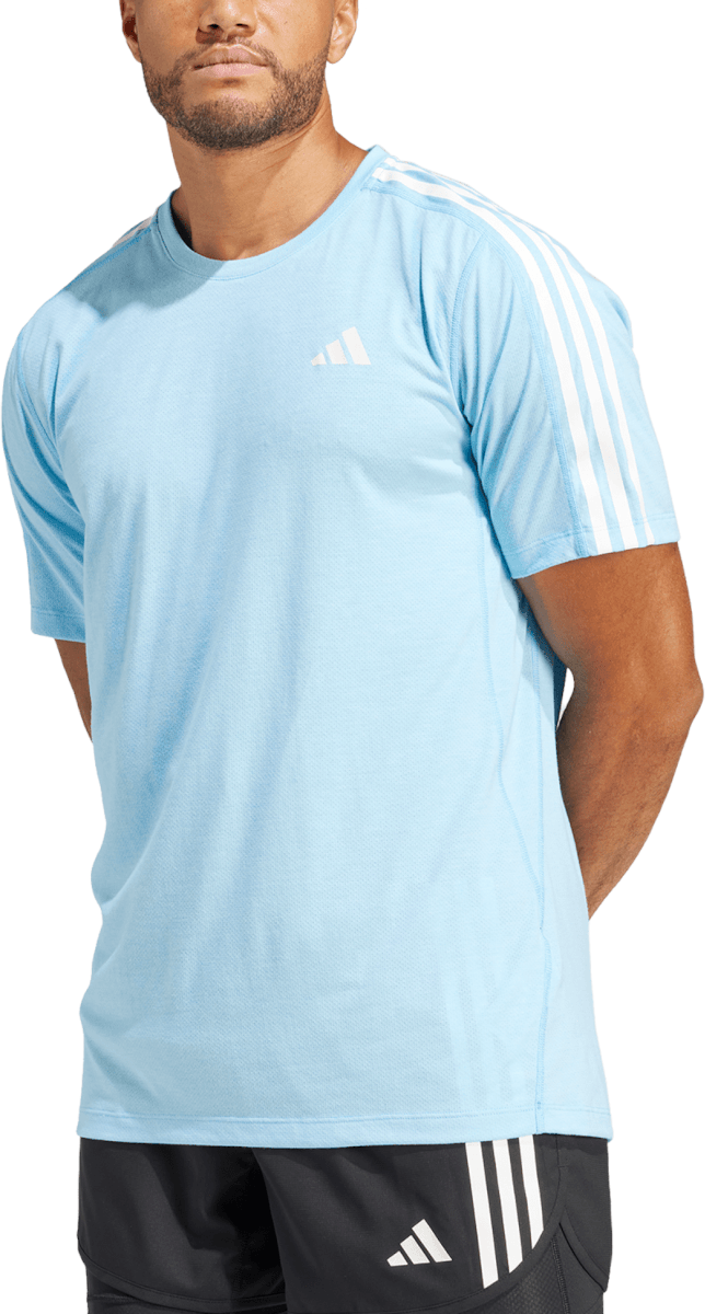 T-shirt adidas Own the Run 3-Stripes