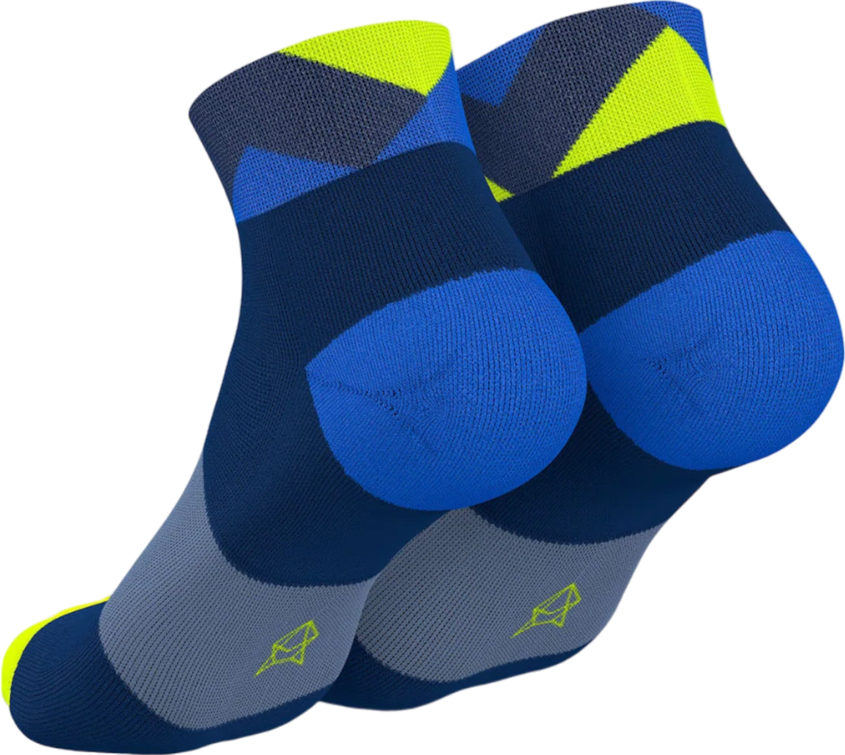 Chaussettes De Running Compression ProTouch Balua - Jaune - Taille 35-38 - Genou Hautes