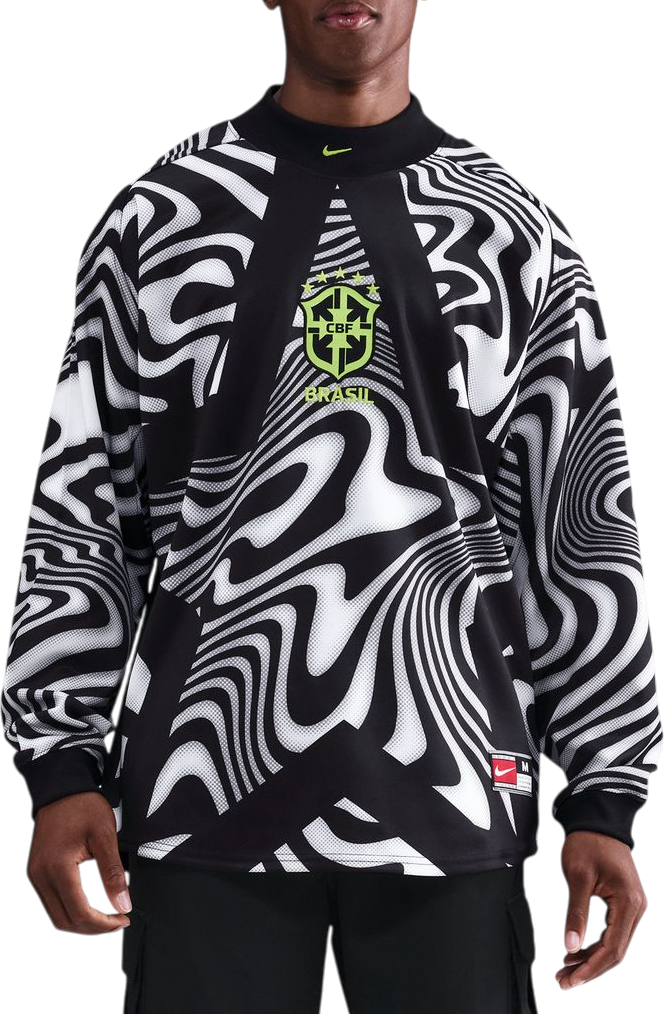 Camisa de manga larga Nike Brazil Authentic Goalkeeper Long-Sleeve