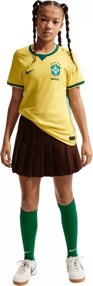 Dres Nike Dri-FIT Brazil Stadium Home 2026 Kids