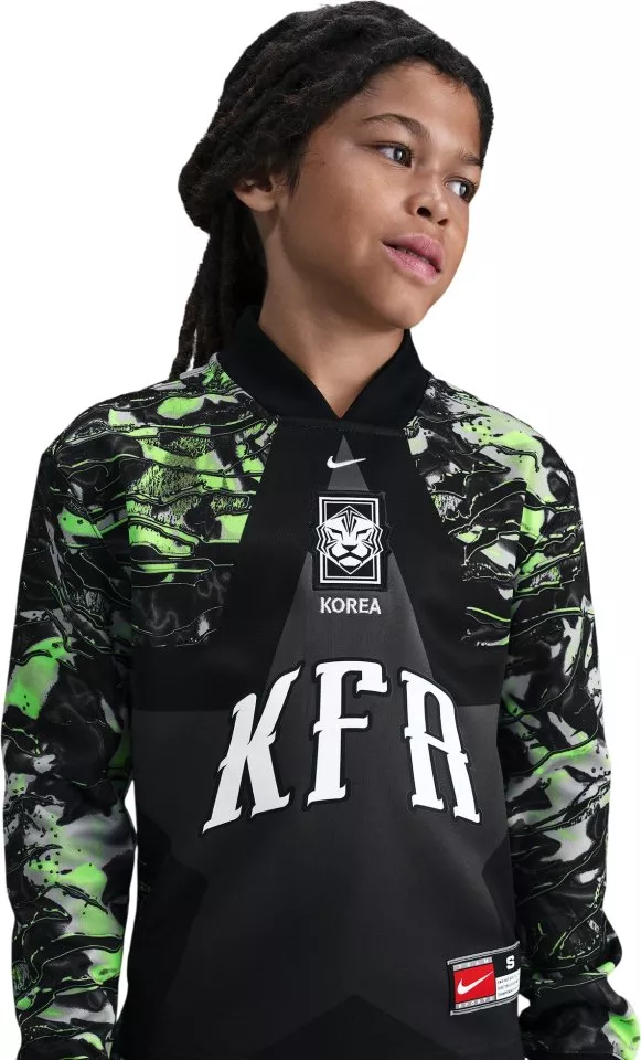 Dres z dolgimi rokavi Nike Dri-FIT South Korea Goalkeeper Long-Sleeve 2026 Kids