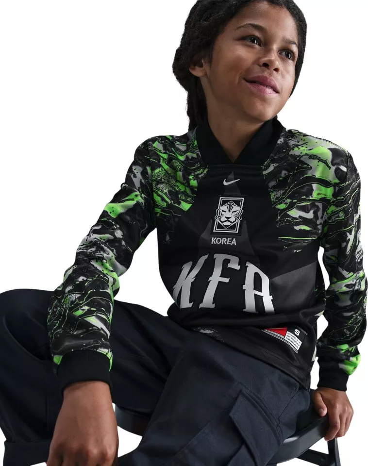Dres z dolgimi rokavi Nike Dri-FIT South Korea Goalkeeper Long-Sleeve 2026 Kids