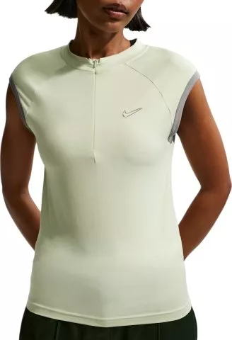 Sleeveless Fitted Quarter Zip Top Women