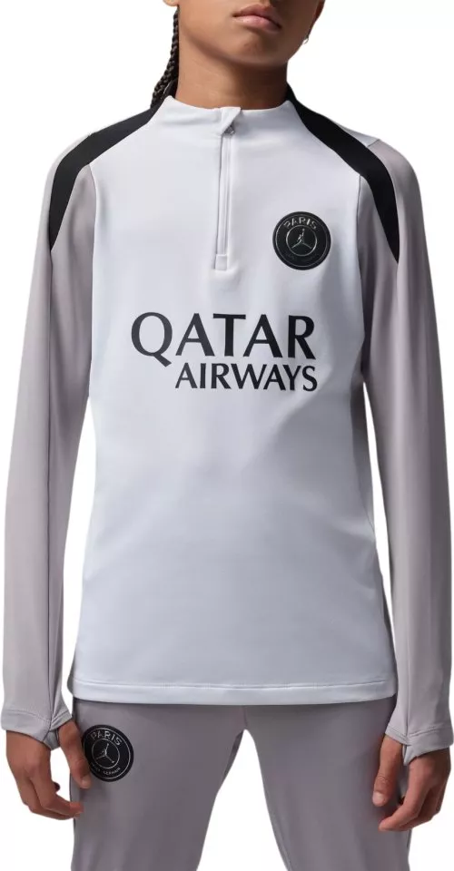 Langærmet T-shirt Jordan Dri-FIT Paris Saint-Germain Strike Night Edition Kids