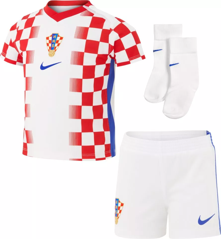 Σετ Nike Dri-FIT Croatia Stadium Home 2026 Baby/Toddler