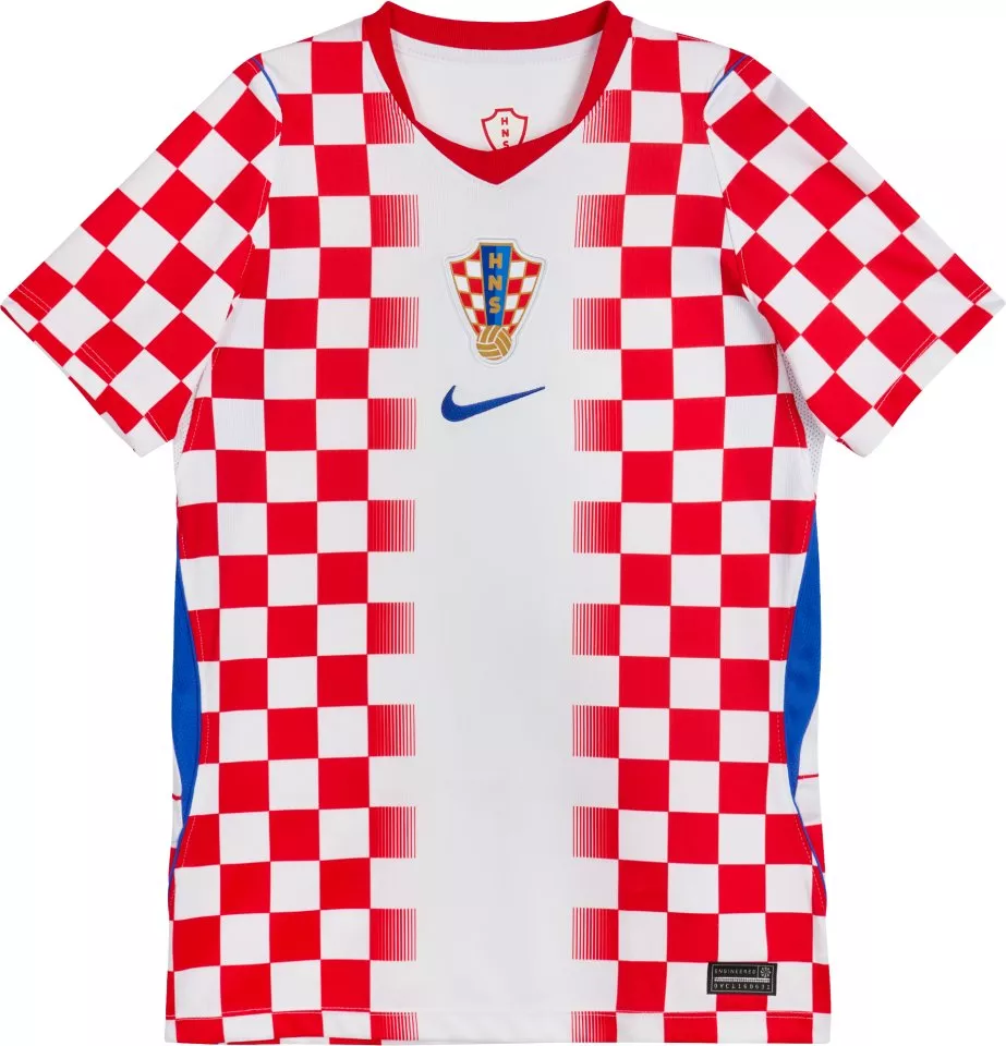 Dres (majica) s kratkim rukavima Nike Dri-FIT Croatia Stadium Home 2026 Kids