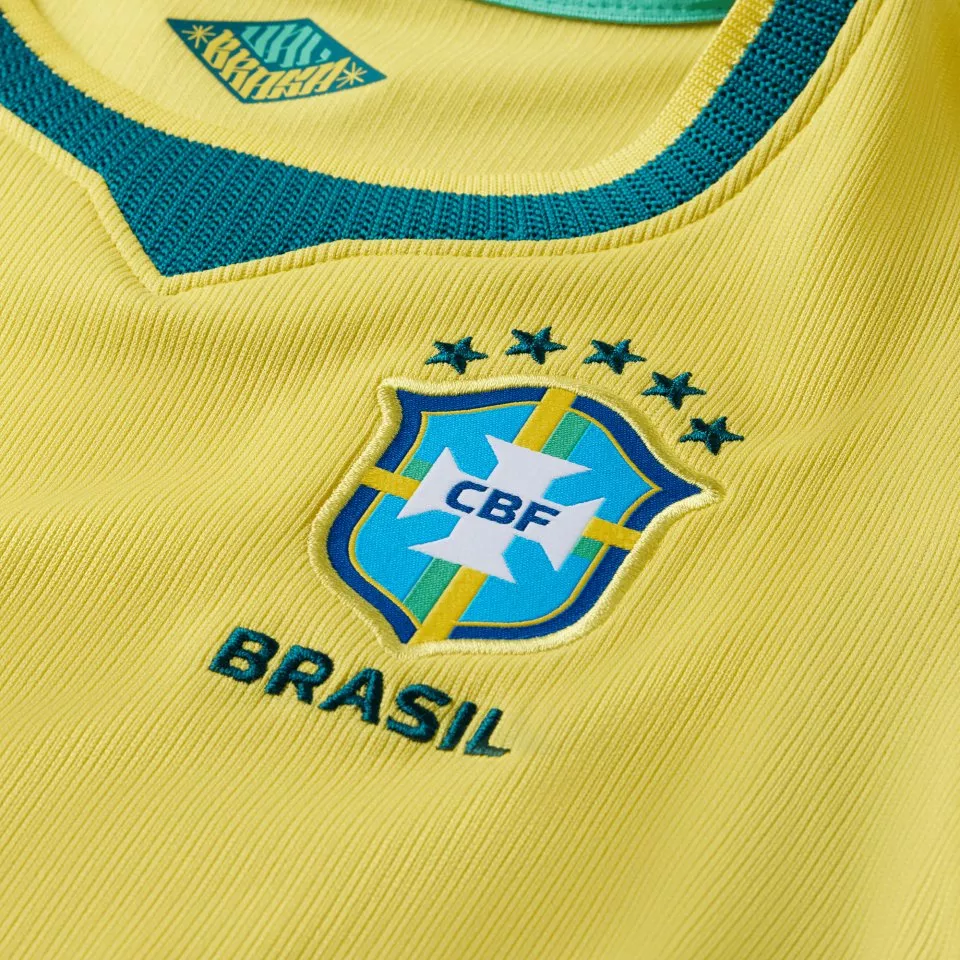 Súprava Nike Dri-FIT Brazil Stadium Home Set 2026 Little Kids