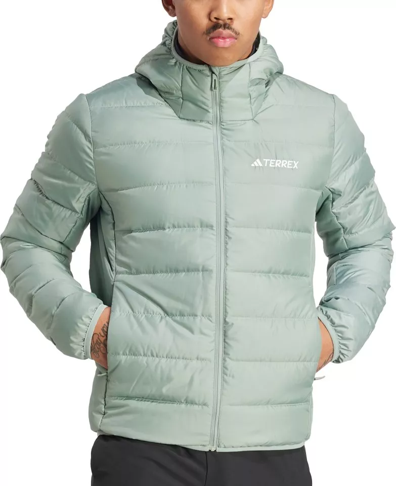 Jakna s kapuco adidas MULTI DOWN JKT