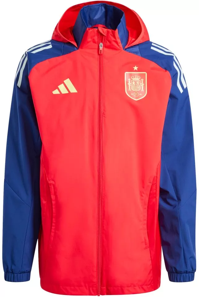 Pánská fotbalová bunda s kapucí adidas Španělsko Tiro 23