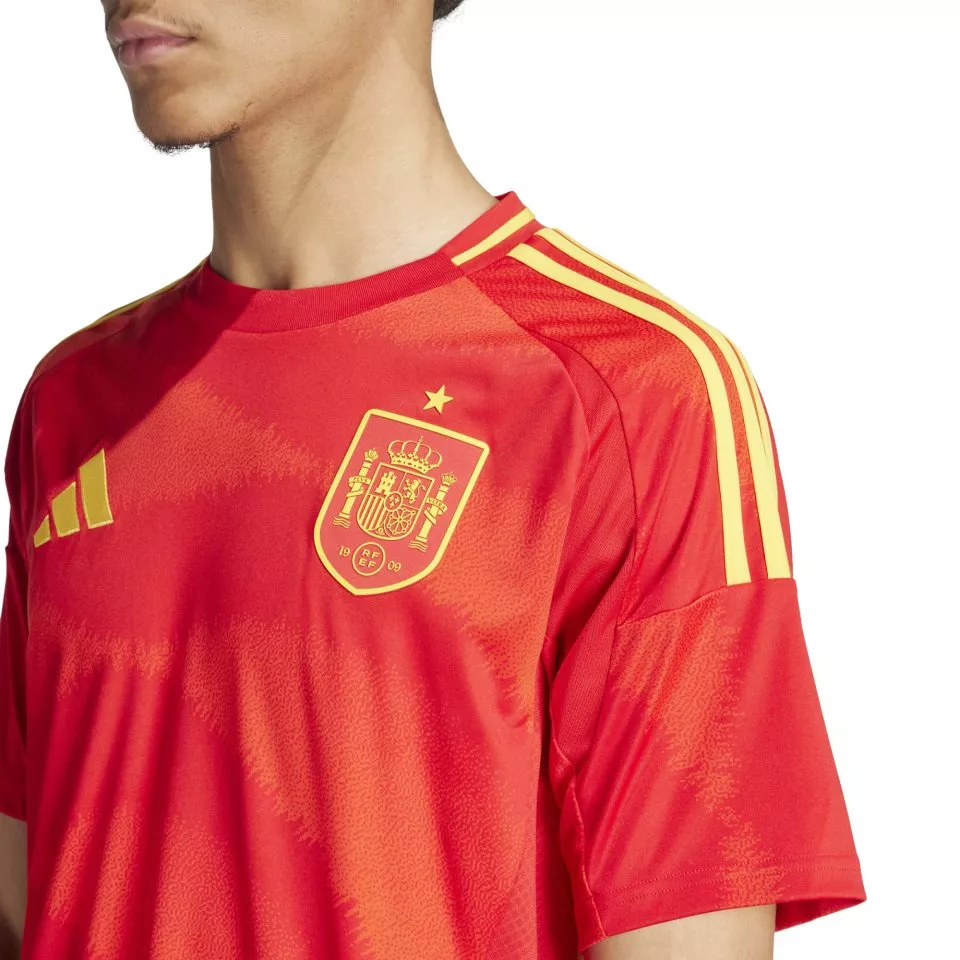 Pánský domácí dres s krátkým rukávem adidas španělské reprezentace 2024