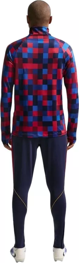 Pánsky domáci predzápasový tréningový top s dlhým rukávom Nike Dri-FIT FC Barcelona Strike 2026/27