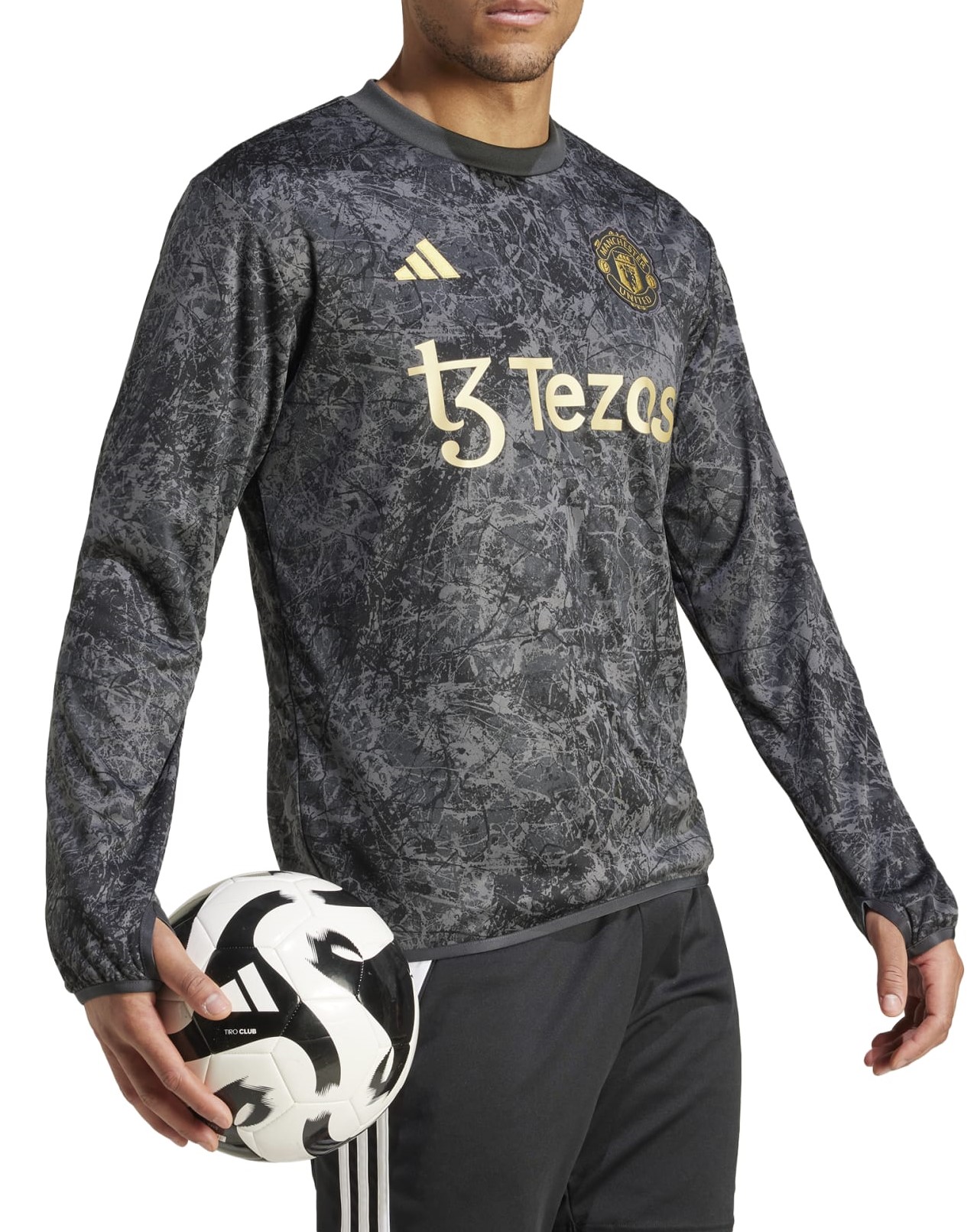Långärmad T-shirt adidas MUFC SR WTP
