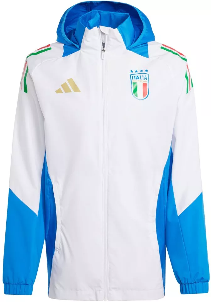 Bunda s kapucňou adidas FIGC AW JKT 2024
