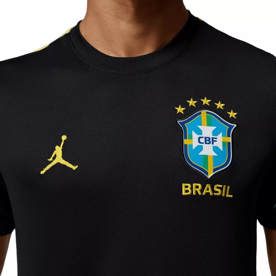 size M Jordan Brand Brasil CBF サッカーシャツ Tricou Jordan Dri-FIT Brazil Strike 2026 - 11teamsports.ro