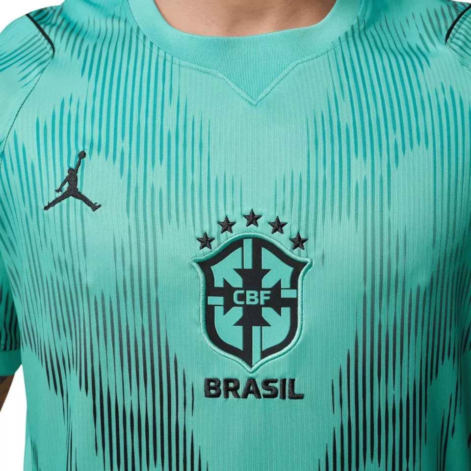Pánský brankářský dres s krátkým rukávem Jordan Dri-FIT Brazílie 2026