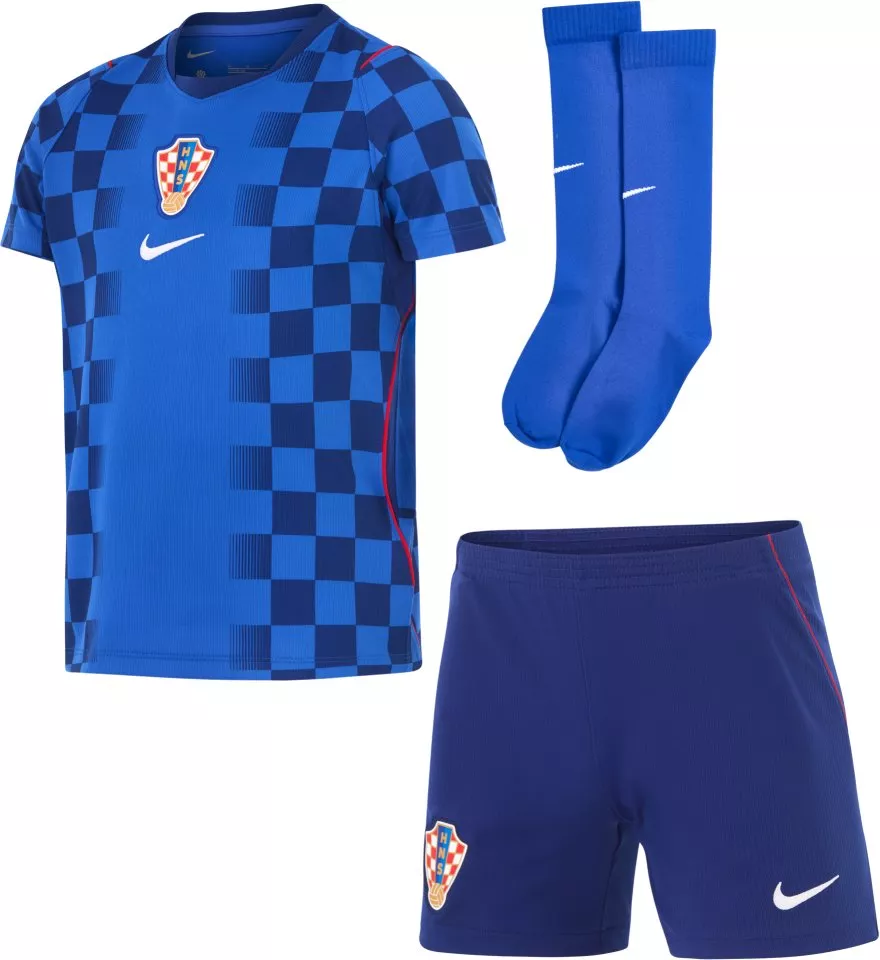 Комплект Nike Dri-FIT Croatia Stadium Away Set 2026 Little Kids