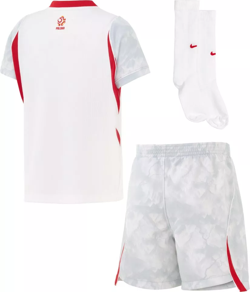 Komplet Nike Dri-FIT Poland Stadium Home Set 2026 Little Kids
