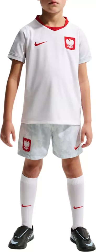 Komplet Nike Dri-FIT Poland Stadium Home Set 2026 Little Kids
