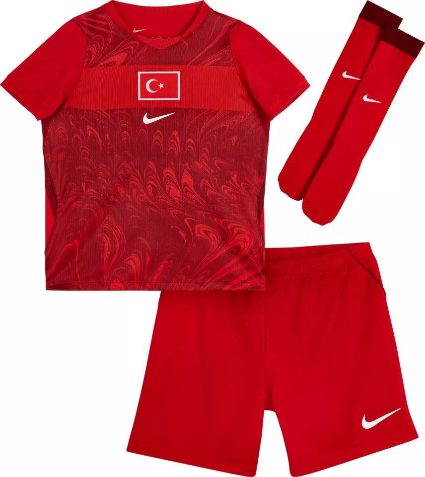 Zestaw Nike Dri-FIT Turkey Stadium Home Set 2026 Little Kids