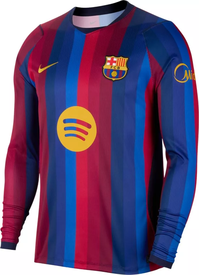 Мъжка домашна фланелка с дълги ръкави Nike Dri-FIT FC Barcelona Stadium 2026/27