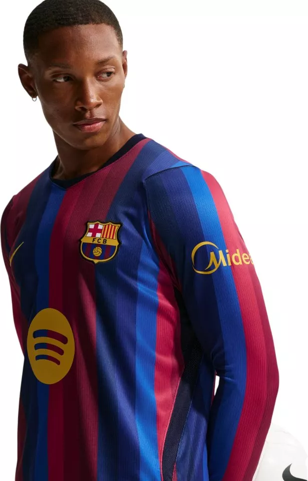 Мъжка домашна фланелка с дълги ръкави Nike Dri-FIT FC Barcelona Stadium 2026/27