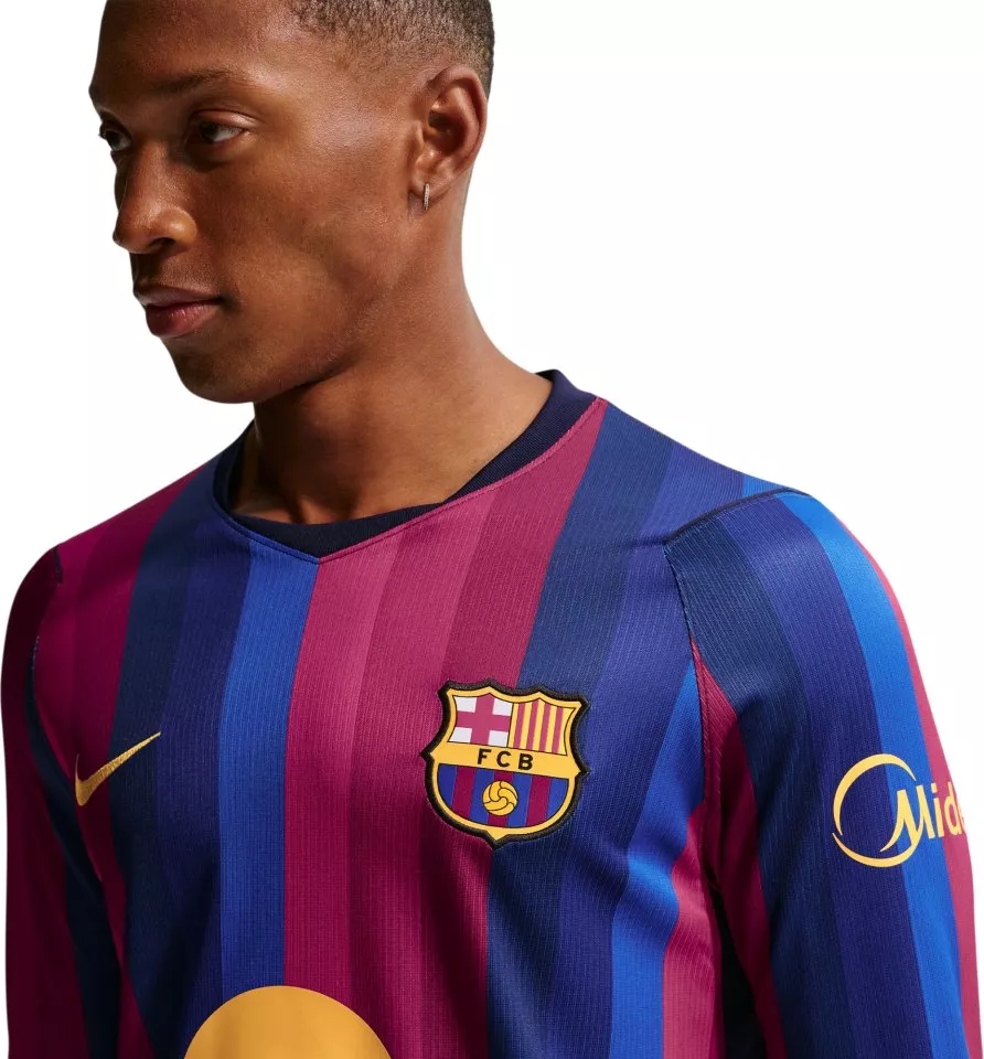 Мъжка домашна фланелка с дълги ръкави Nike Dri-FIT FC Barcelona Stadium 2026/27