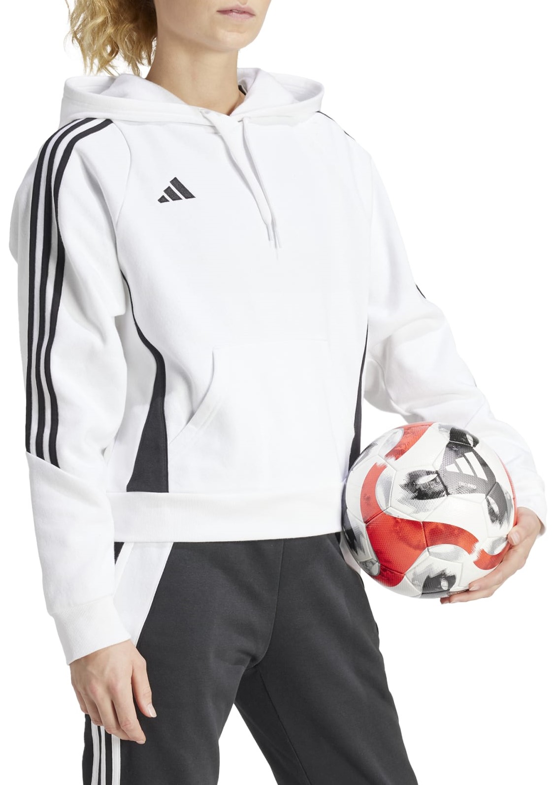 Hanorac cu gluga adidas TIRO24 SWHOOD W