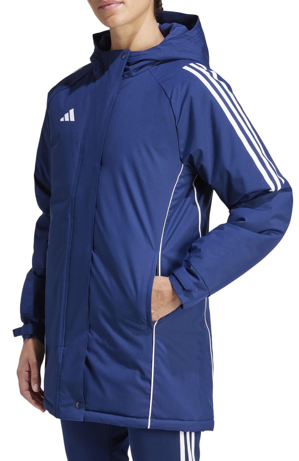 Τζάκετ με κουκούλα adidas TIRO24 PARKA W