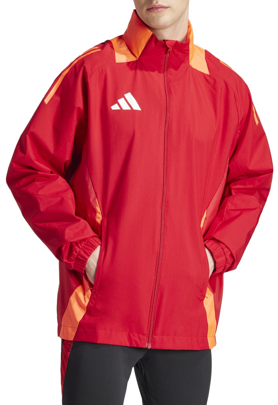 Jakke med hætte adidas TIRO24 C AWJKT