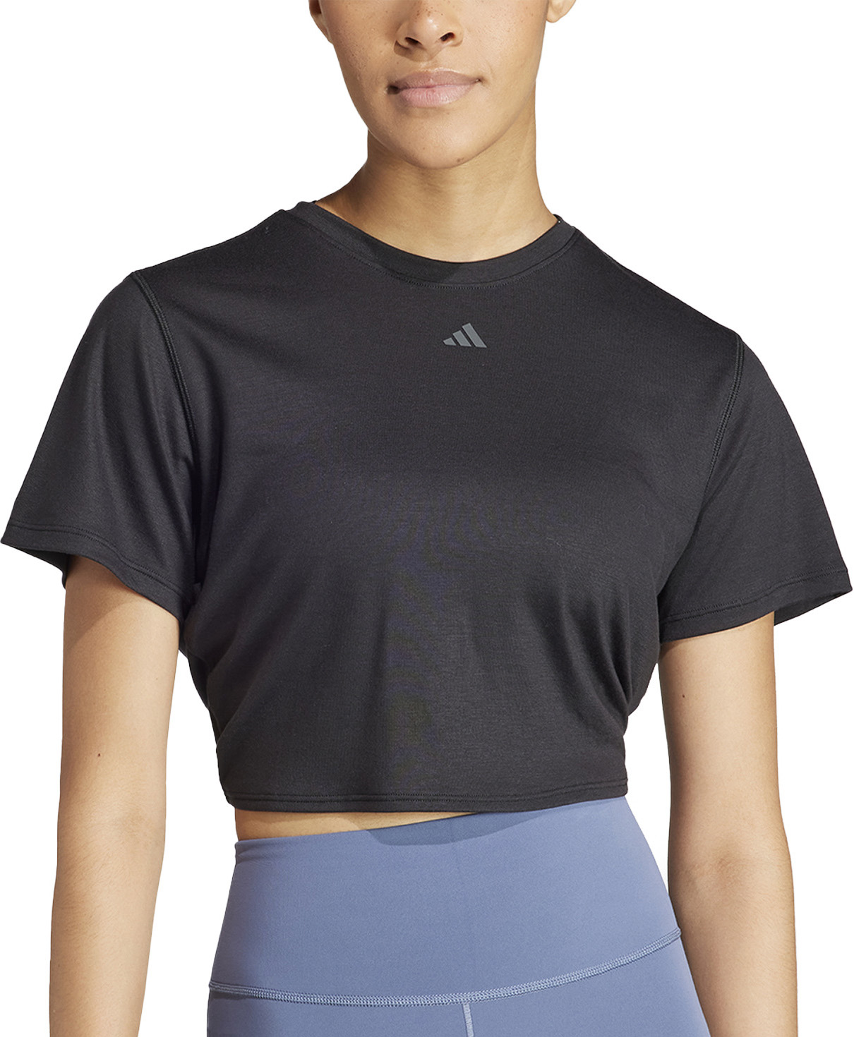 Тениска adidas Yoga Studio Wrapped shirt