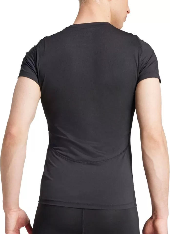 Camiseta adidas Techfit Aeroready T-Shirt Schwarz