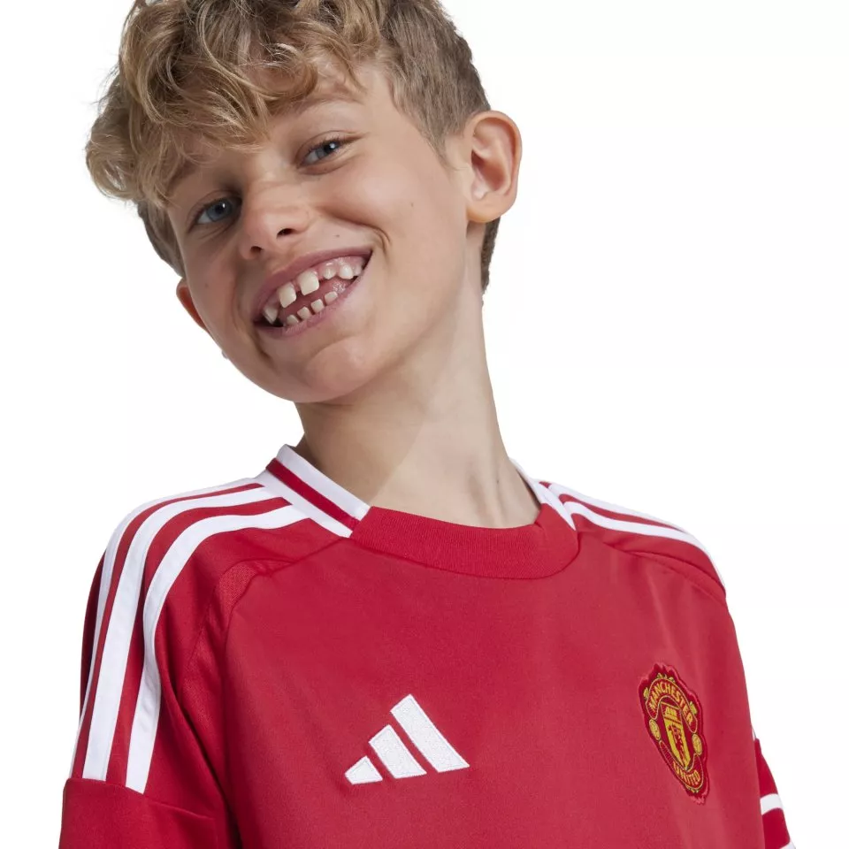 Dětský domácí dres s krátkým rukávem adidas Manchester United 2024/25