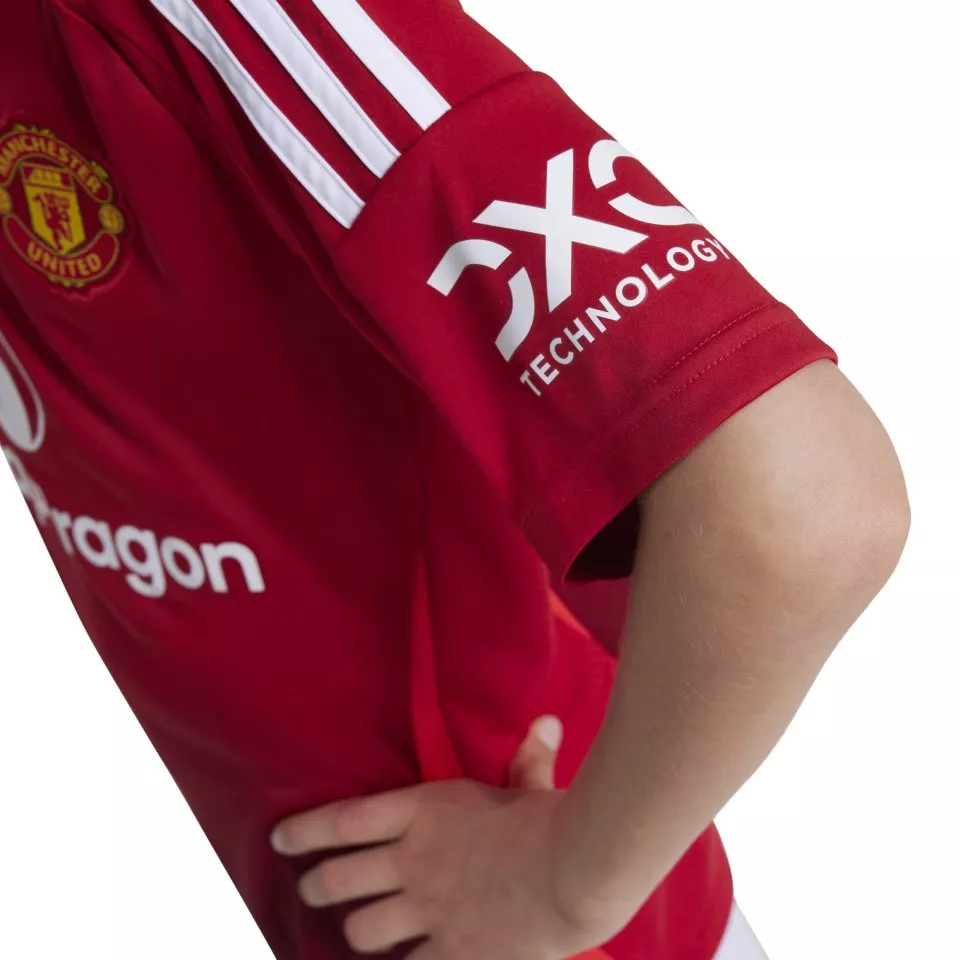 Dětský domácí dres s krátkým rukávem adidas Manchester United 2024/25