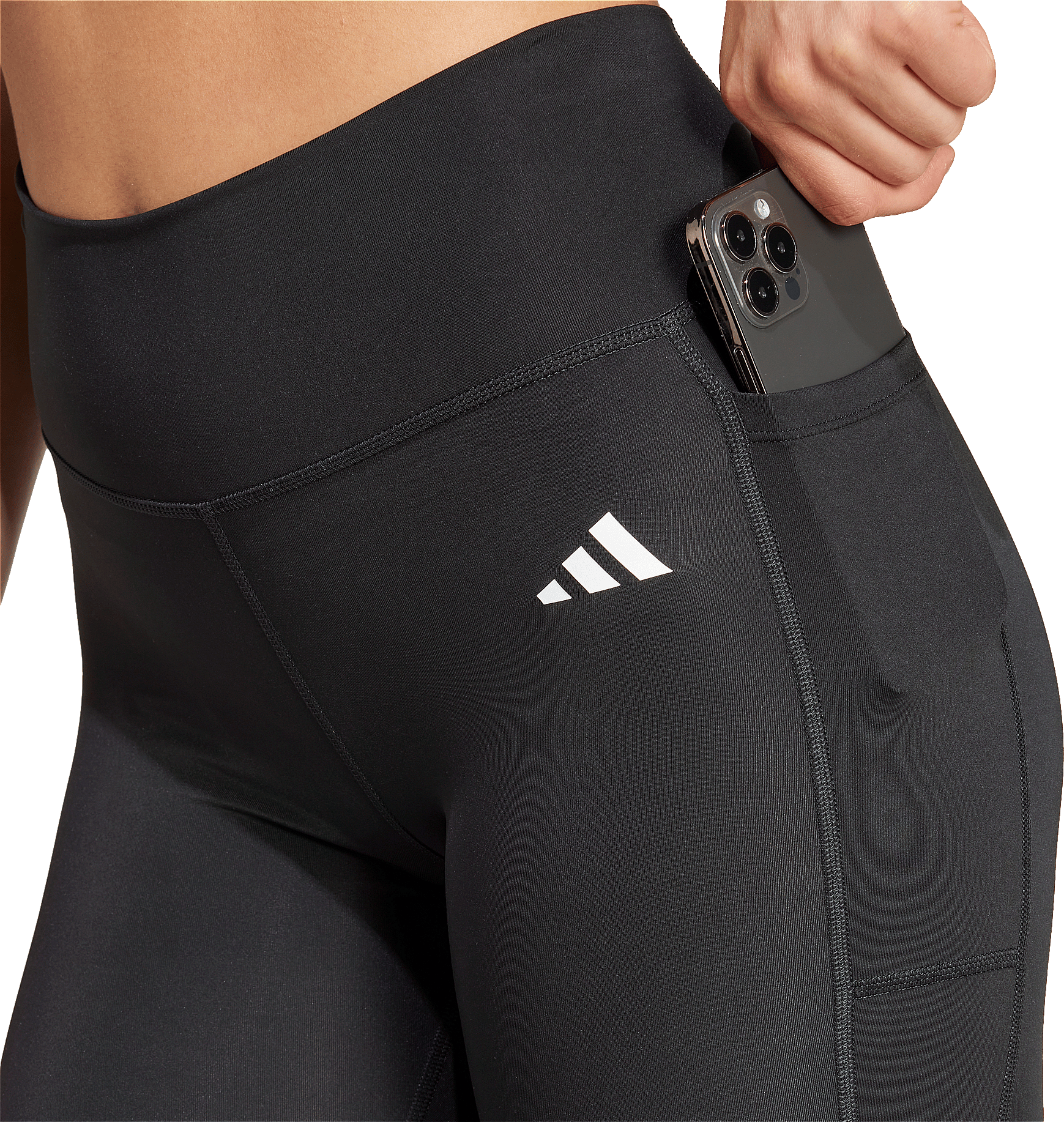 adidas Mallas largas con bolsillo oculto Optimé Essentials — photo 3