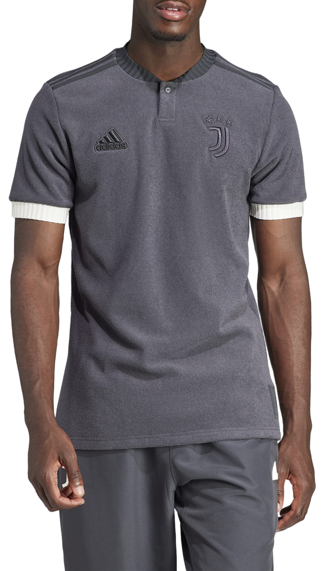 Pánský alternativní dres s krátkým rukávem adidas Juventus Lifestyler 2023/24