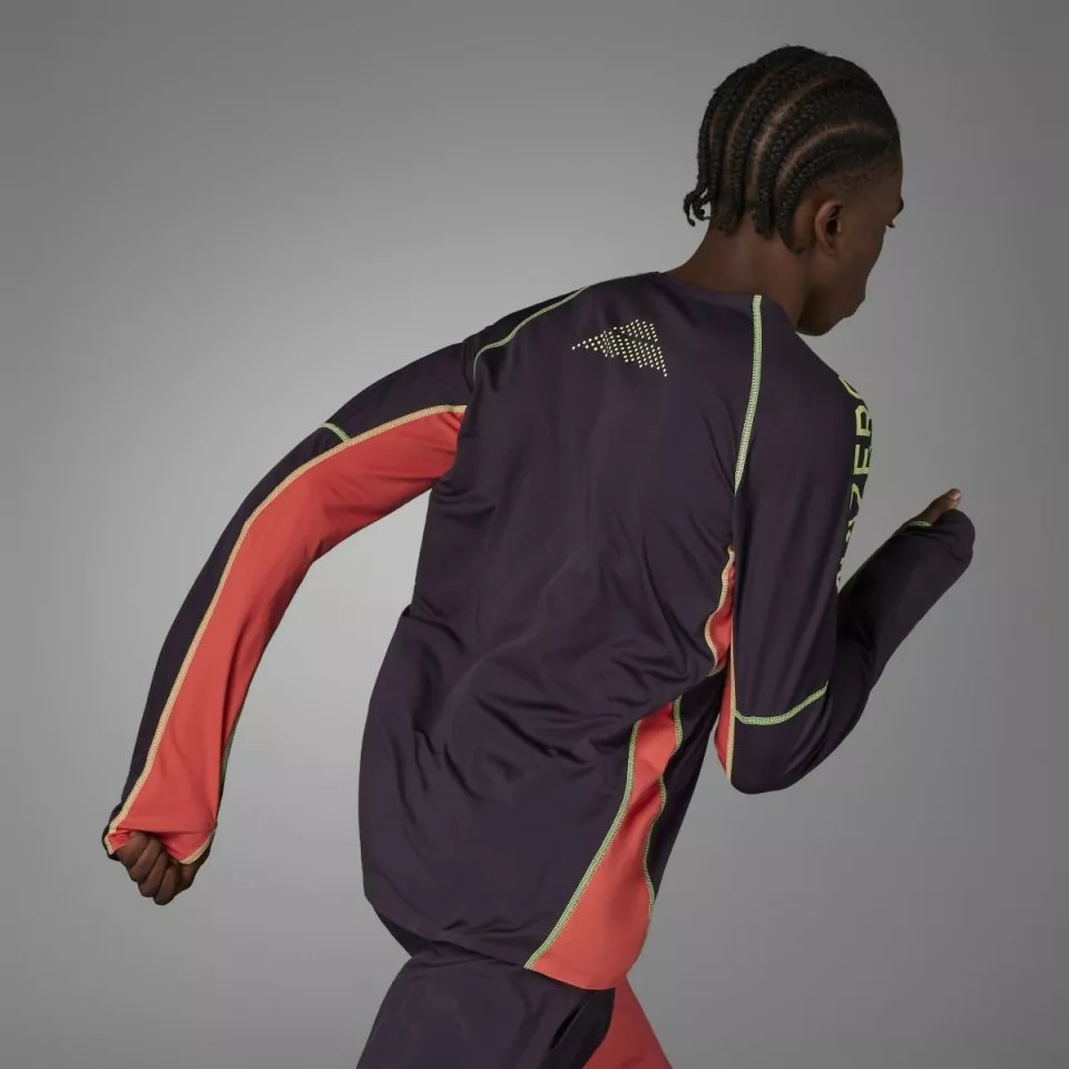 Pánské běžecké tričko s dlouhým rukávem adidas Ekiden