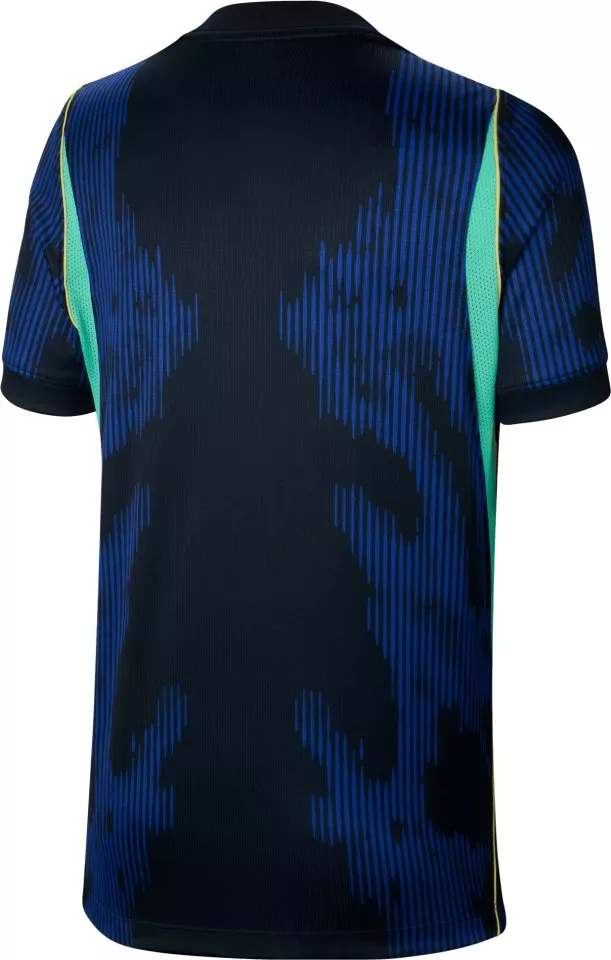 Camiseta de fútbol Jordan Dri-FIT Brazil Stadium Away 2026 Kids