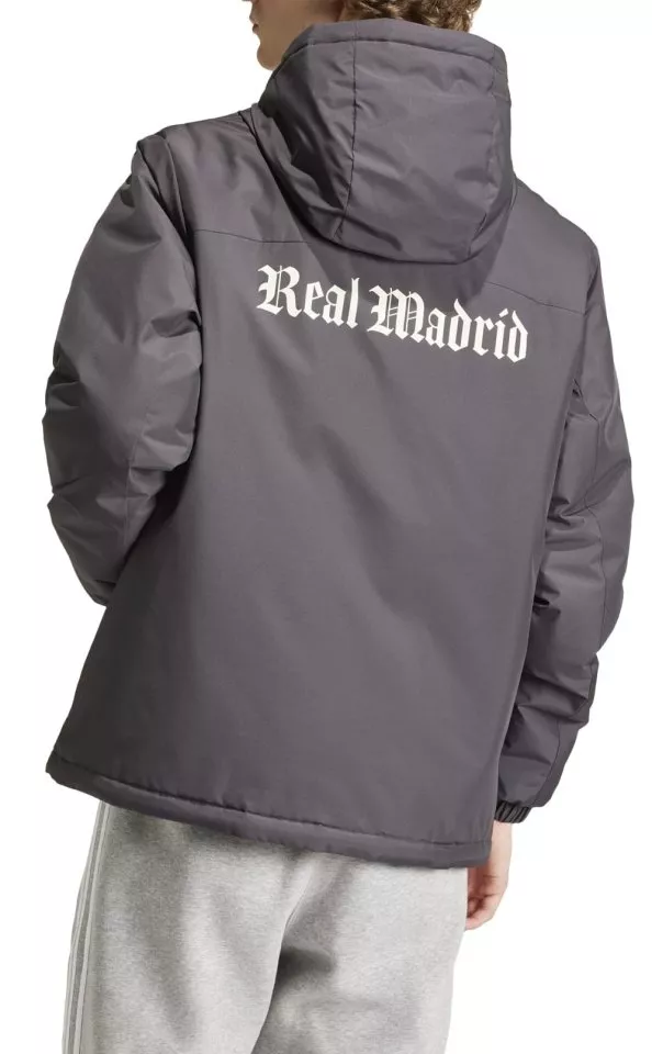 Pánská bunda s kapucí adidas Real Madrid Cultural Story