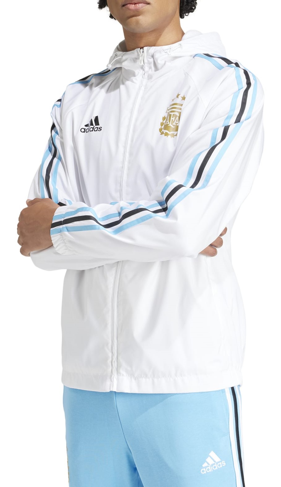 Hooded jacket adidas AFA DNA WB