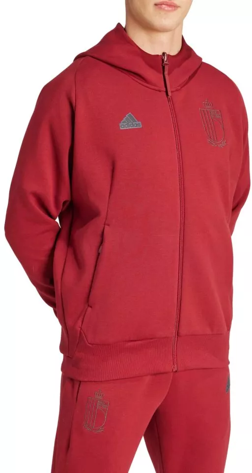 Sweatshirt med hætte adidas RBFA TRV FZHD 2024