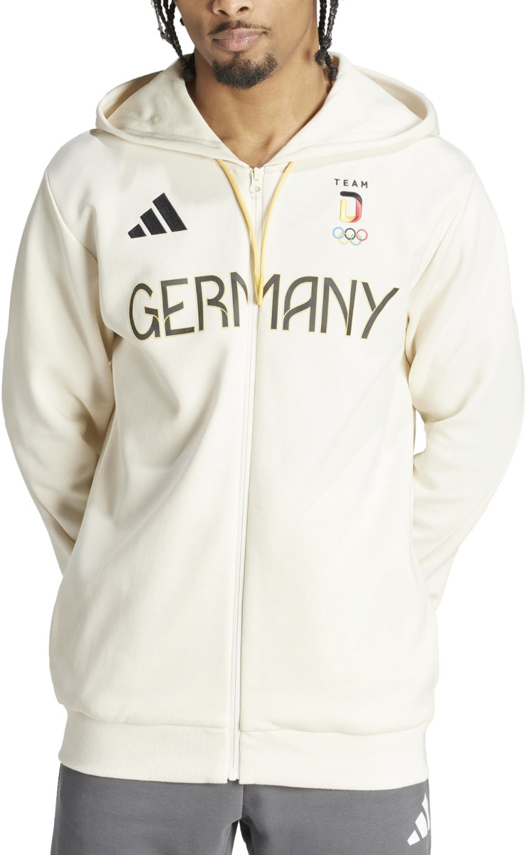 Sweatshirt med huva adidas Team Germany