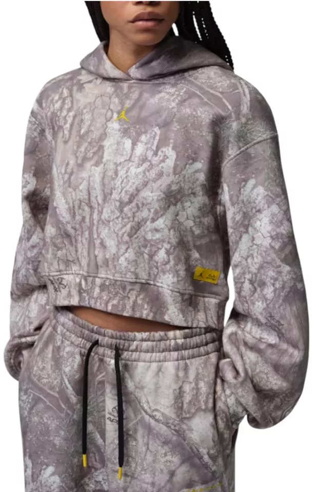 Φούτερ-Jacket με κουκούλα Jordan Brooklyn Cropped