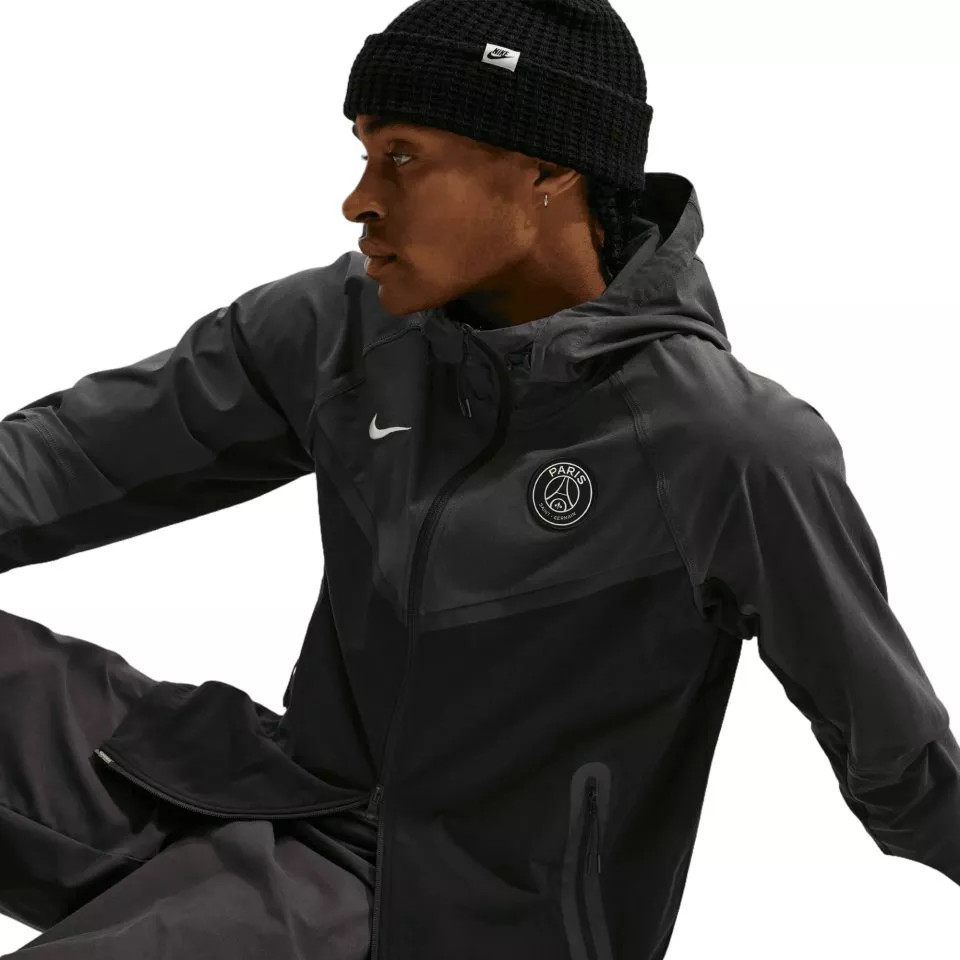 Jakke med hætte Nike Paris Saint-Germain Tech Woven